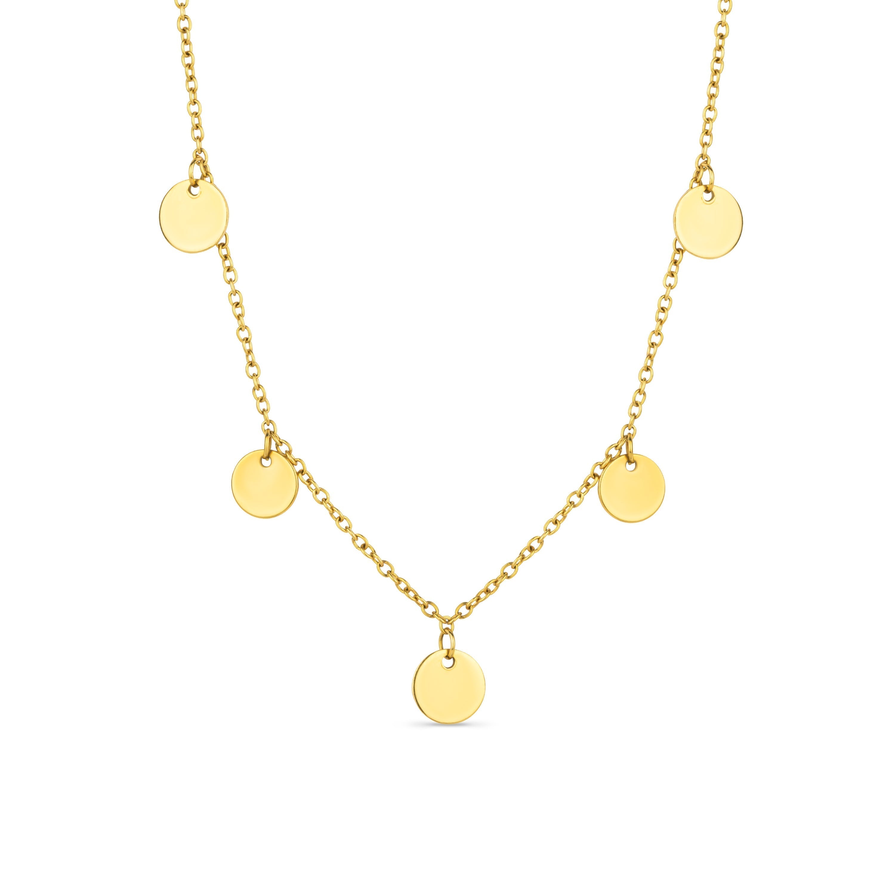 Arvo Arvo Mini Disc Necklace - Gold by Arvo