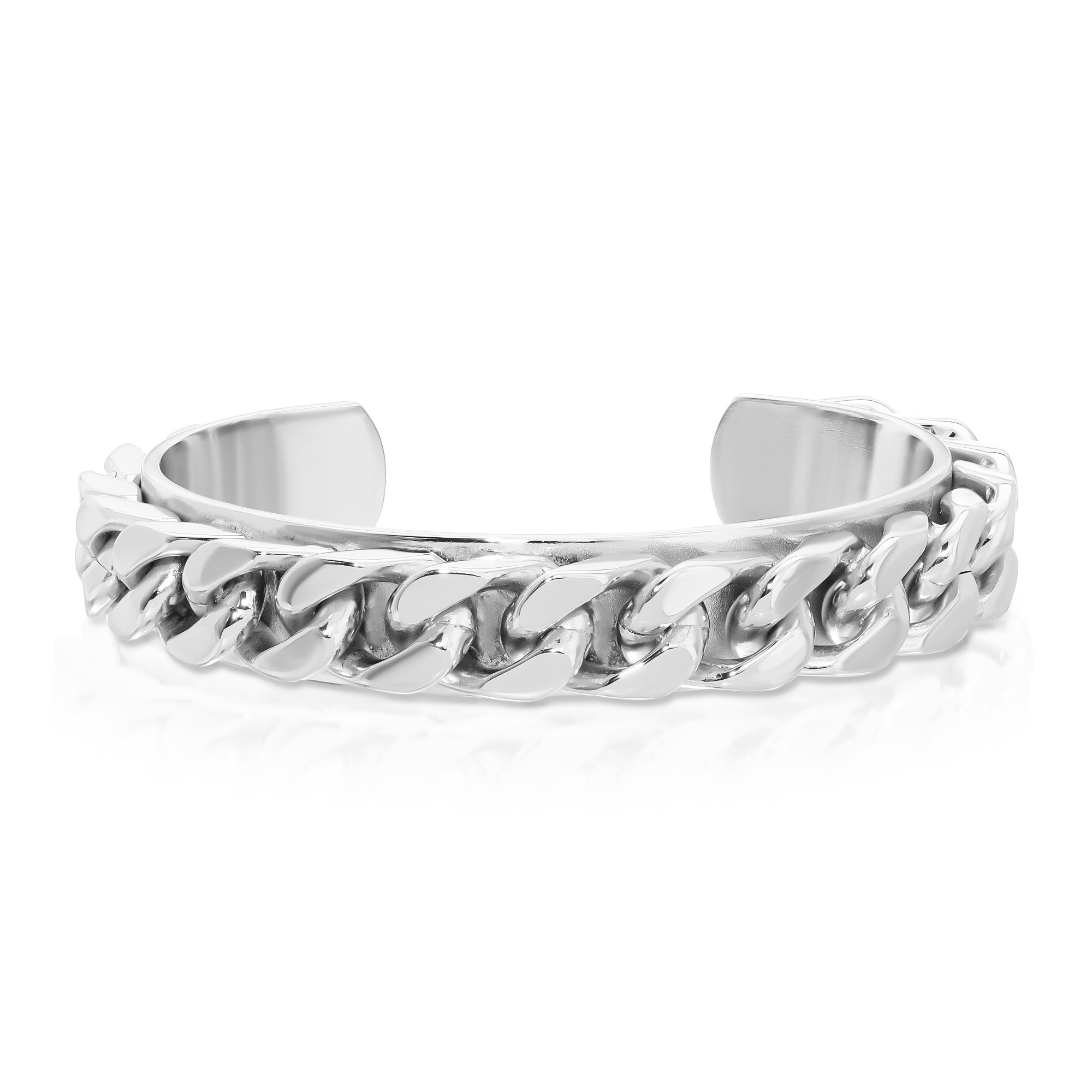 eklexic 1/2 INCH CURB CHAIN CUFF by eklexic