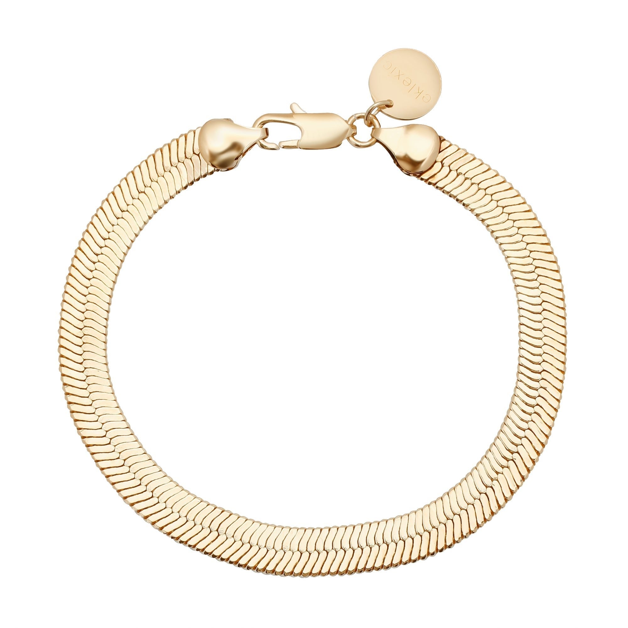 eklexic 7MM VIPER CHAIN BRACELET by eklexic