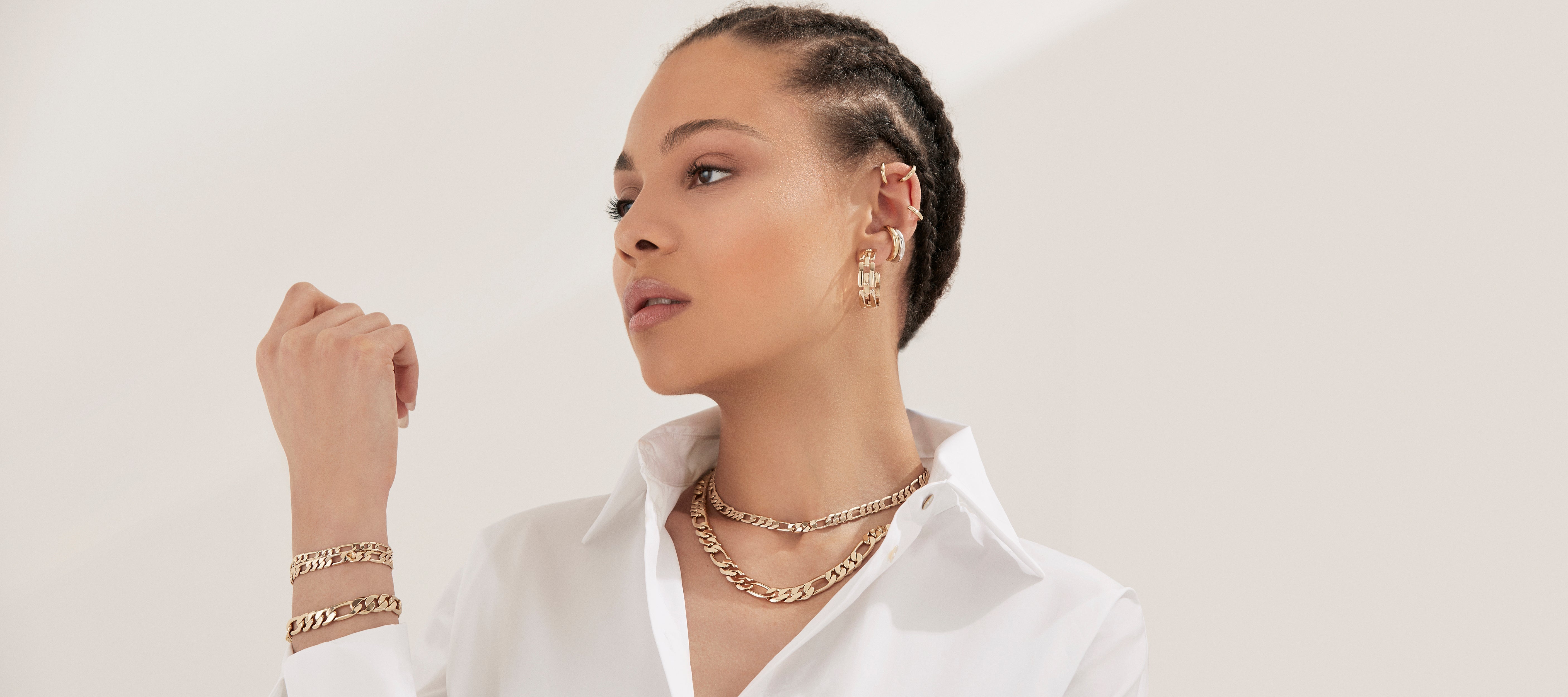 eklexic Baby Axel Chain Necklace by eklexic