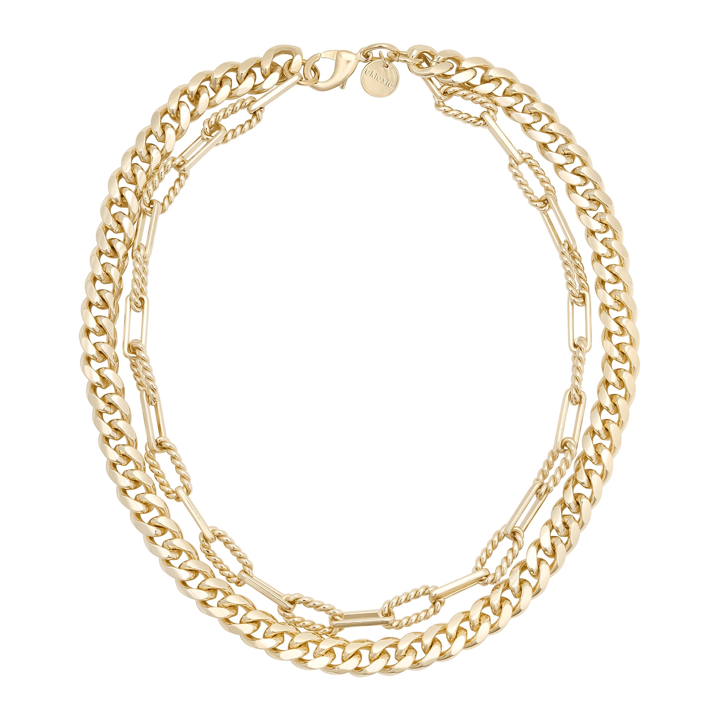 eklexic Double Layer Talia Necklace by eklexic