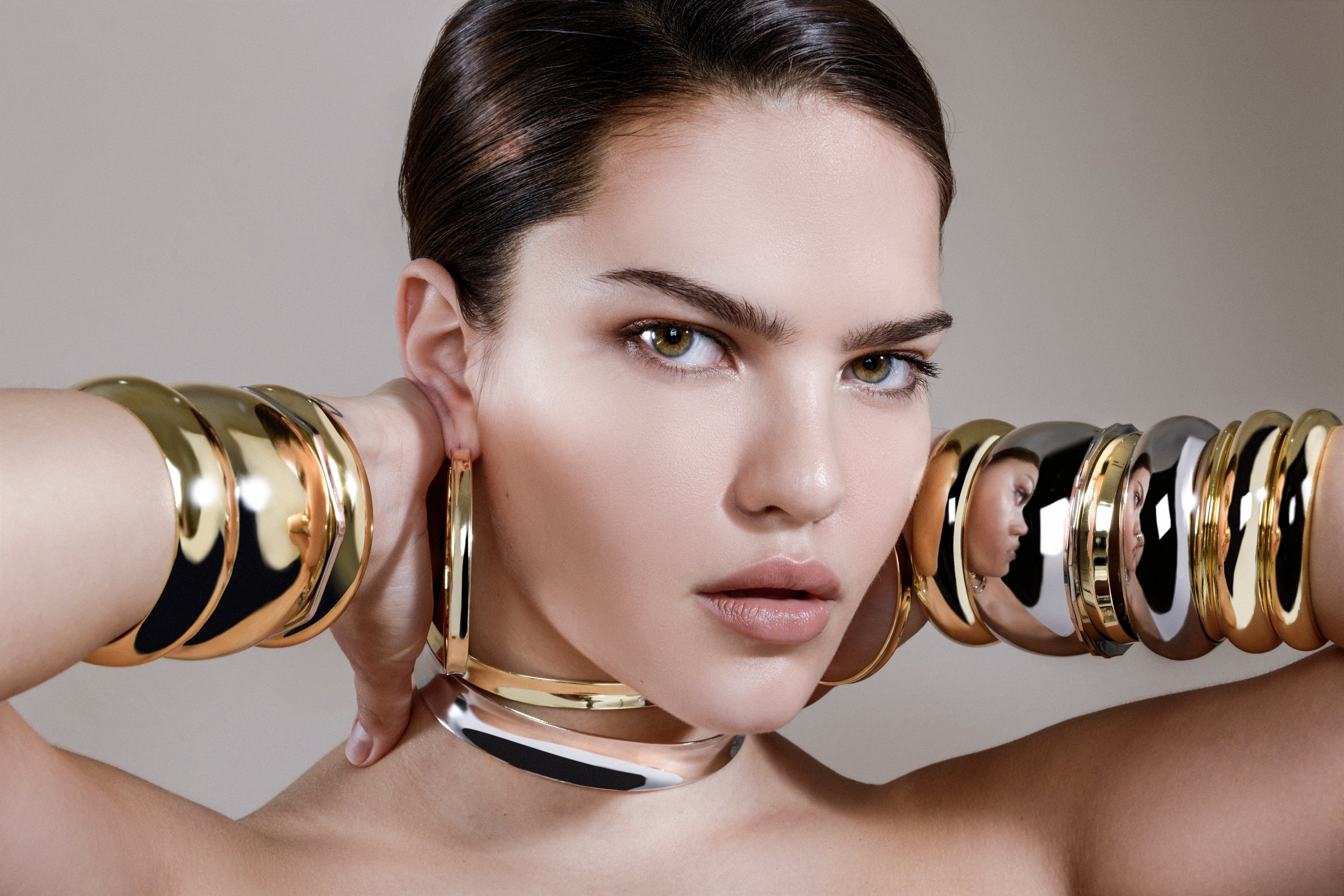 eklexic Large Domed Bangle by eklexic