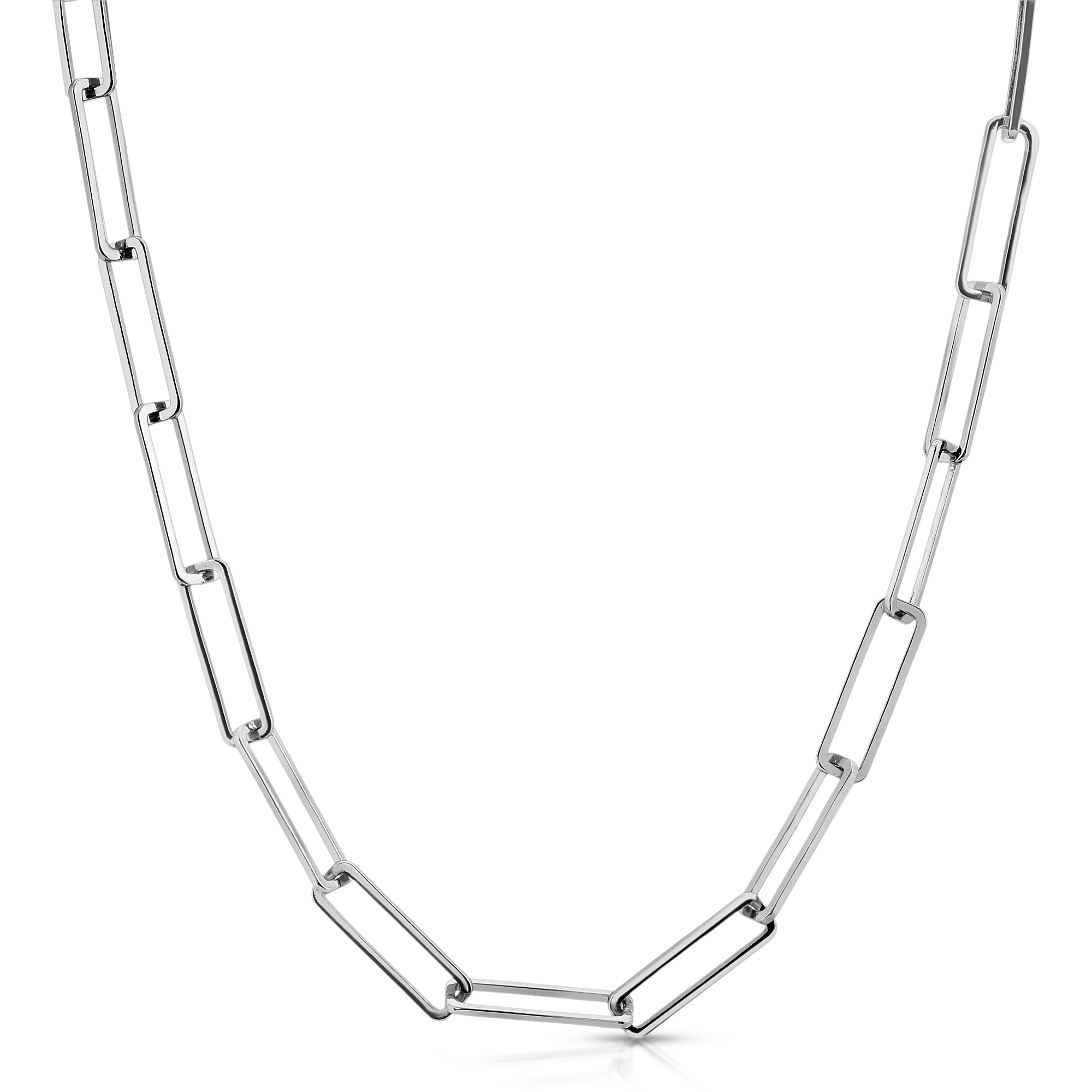 eklexic LARGE RECTANGLE LINK MASK CHAIN by eklexic
