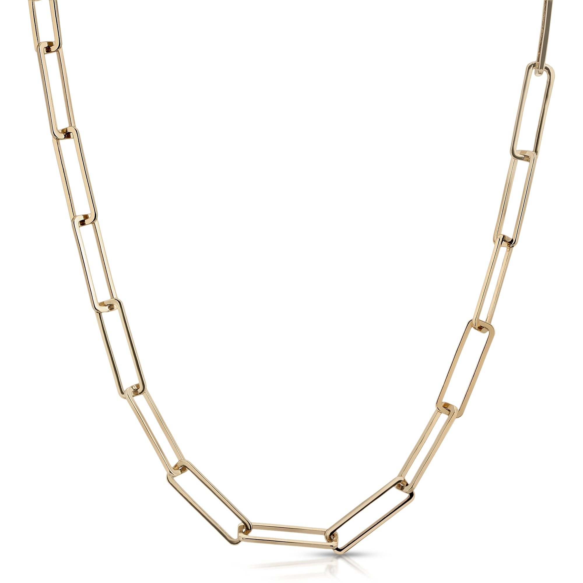 eklexic LARGE RECTANGLE LINK MASK CHAIN by eklexic