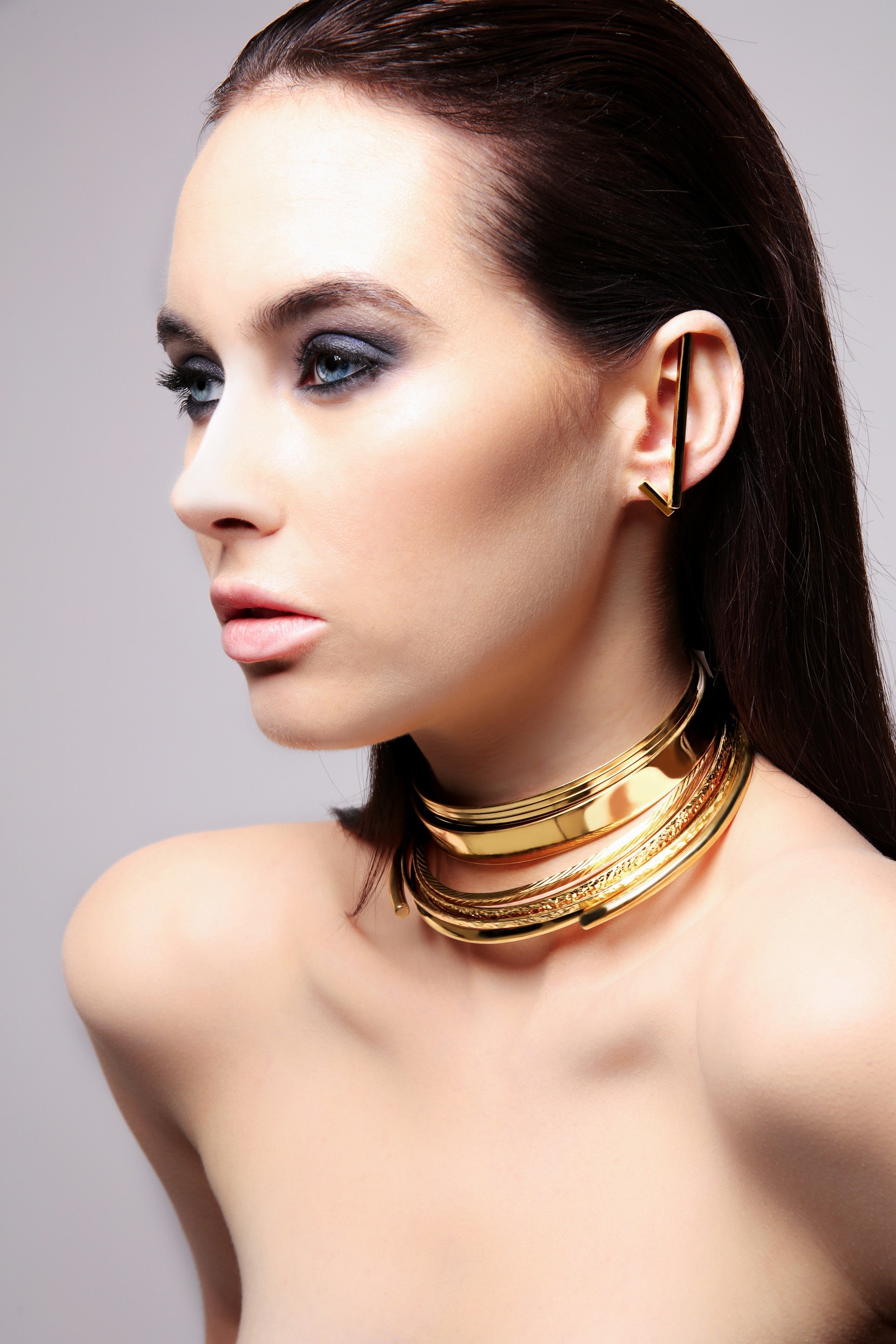 eklexic Large Stick Earrings by eklexic