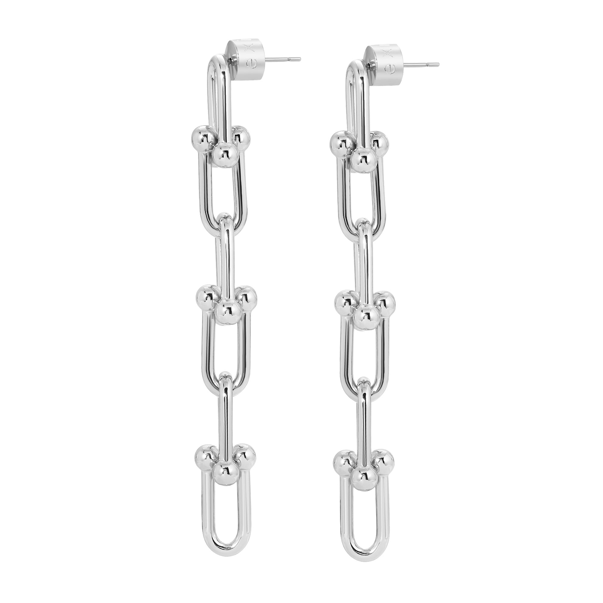 eklexic Margaux 6 Link Drop Earrings by eklexic