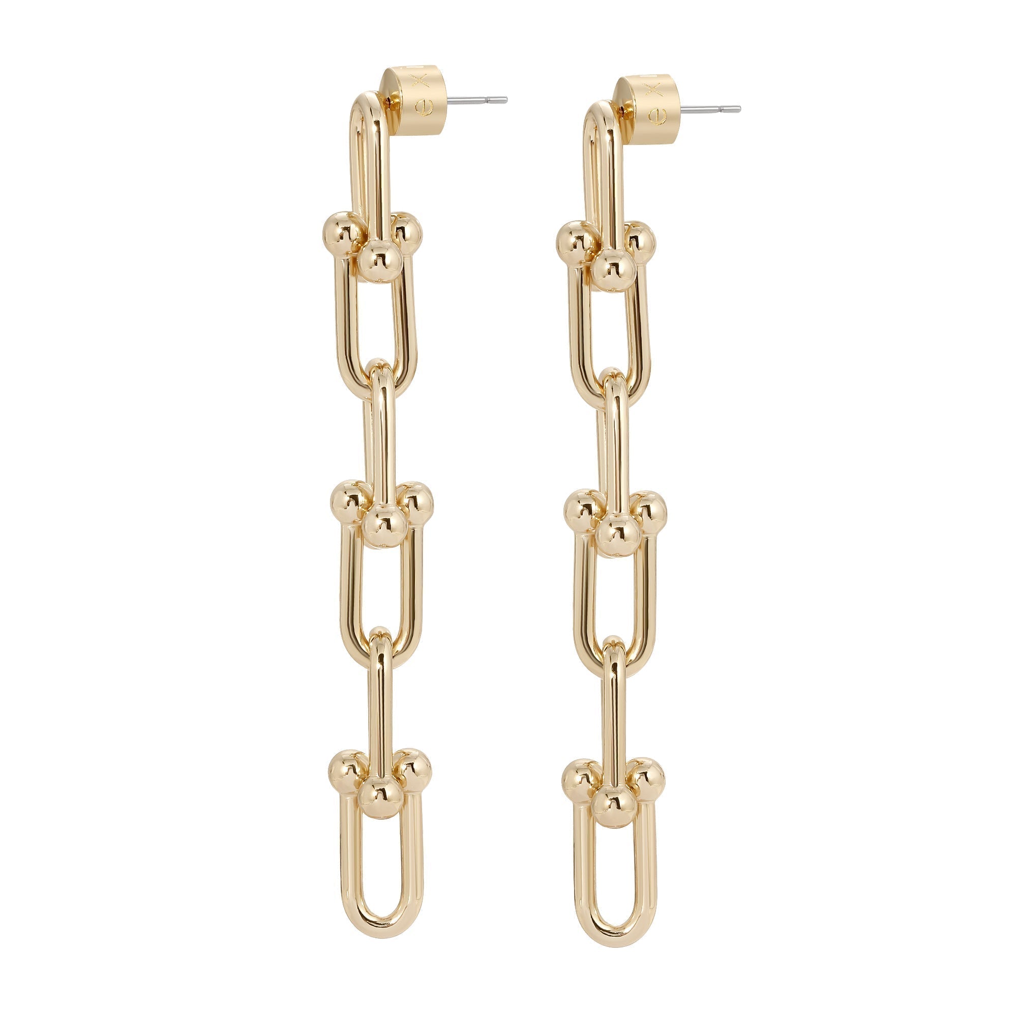 eklexic Margaux 6 Link Drop Earrings by eklexic