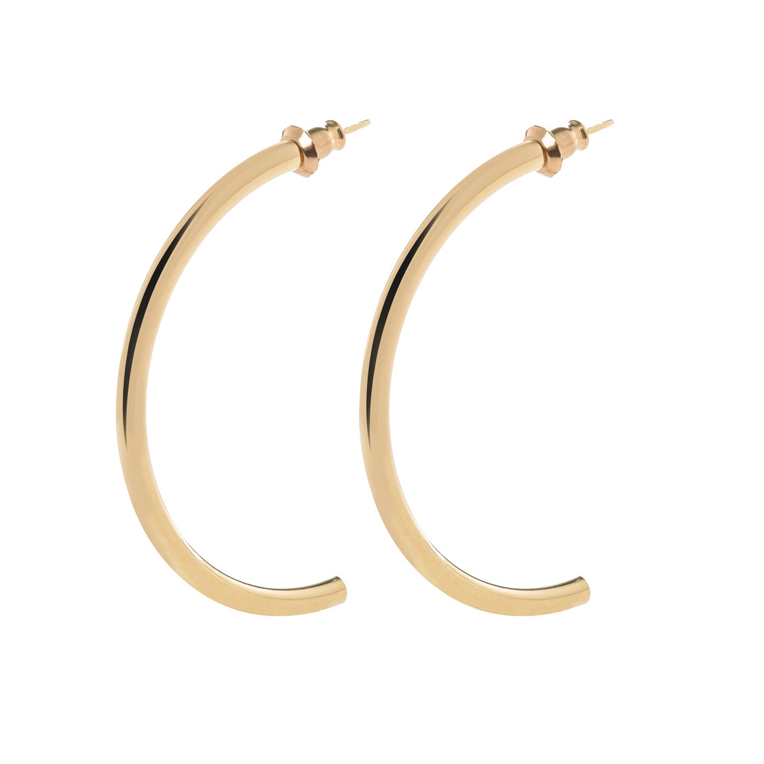 eklexic Medium 1/2 Blaire Hoops by eklexic