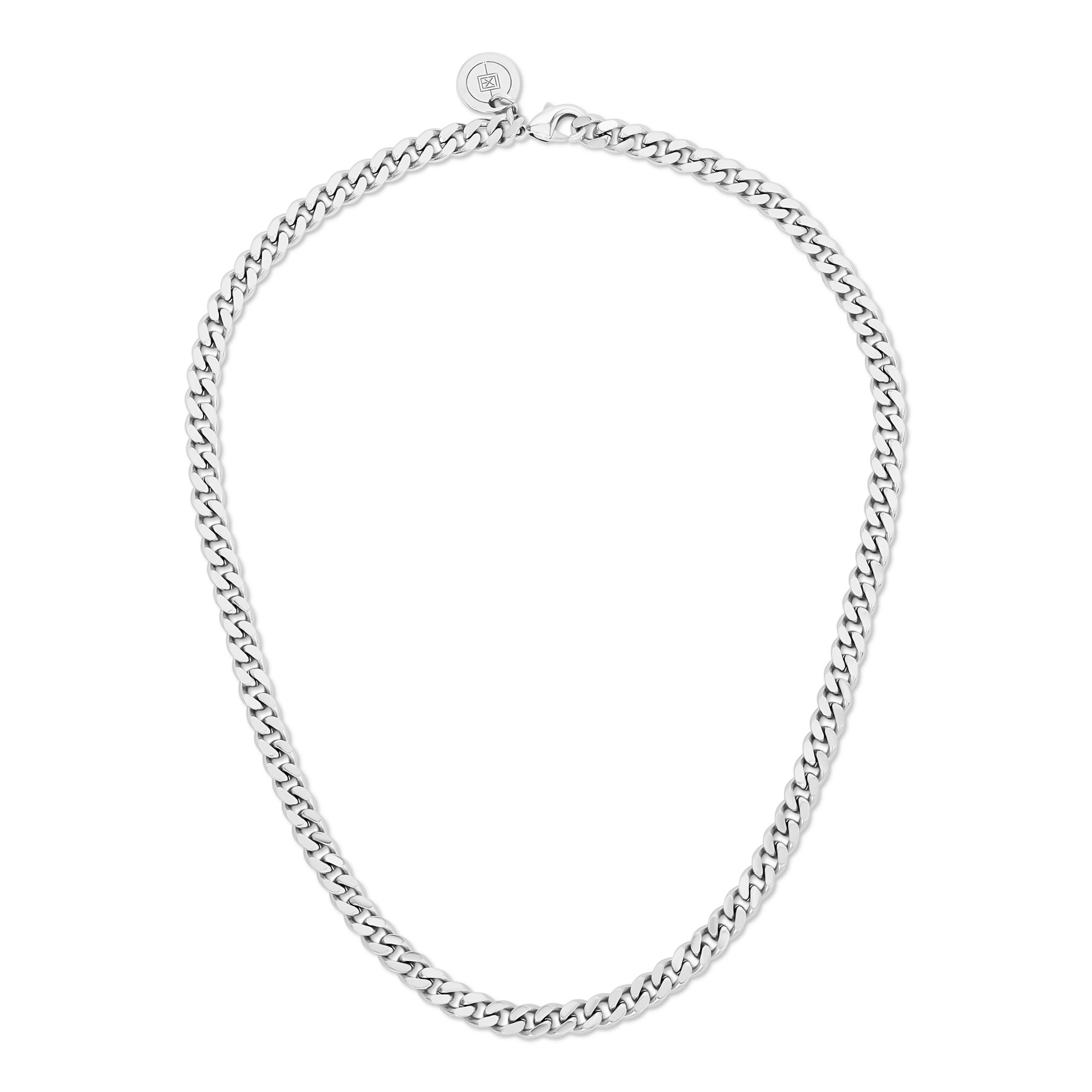 eklexic MICRO LINK CURB CHAIN NECKLACE by eklexic