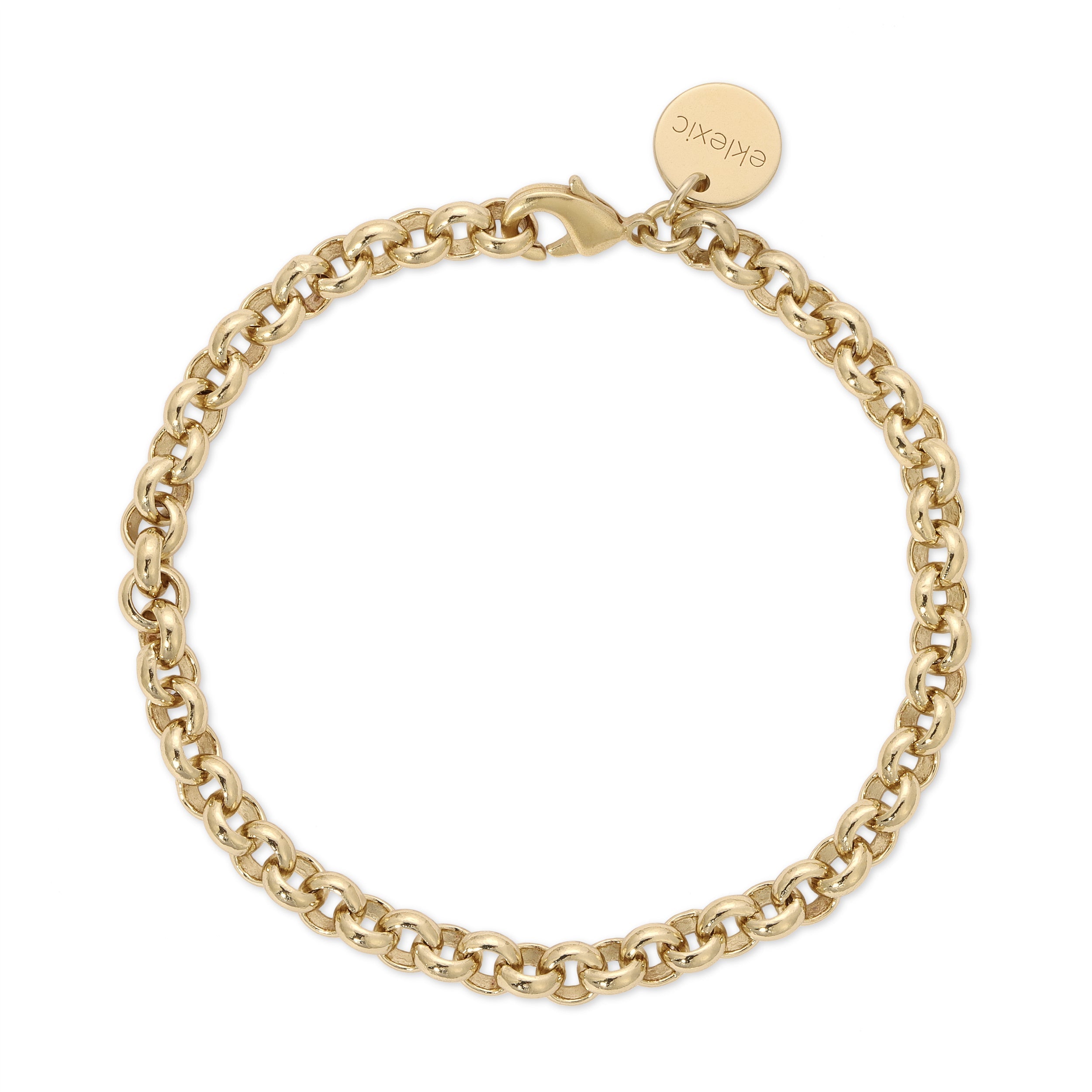 eklexic Micro Royal Rolo Chain Anklet by eklexic