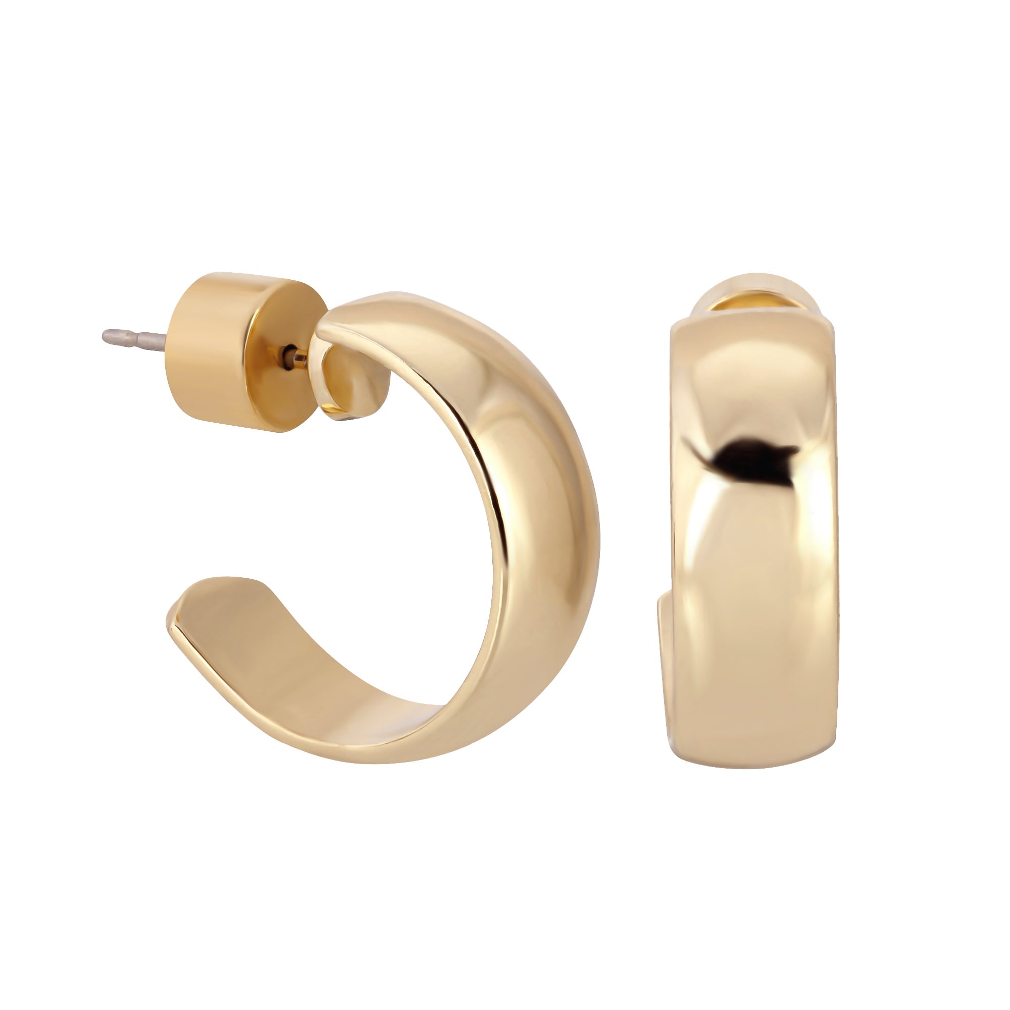 eklexic MINI DOMED HOOPS by eklexic