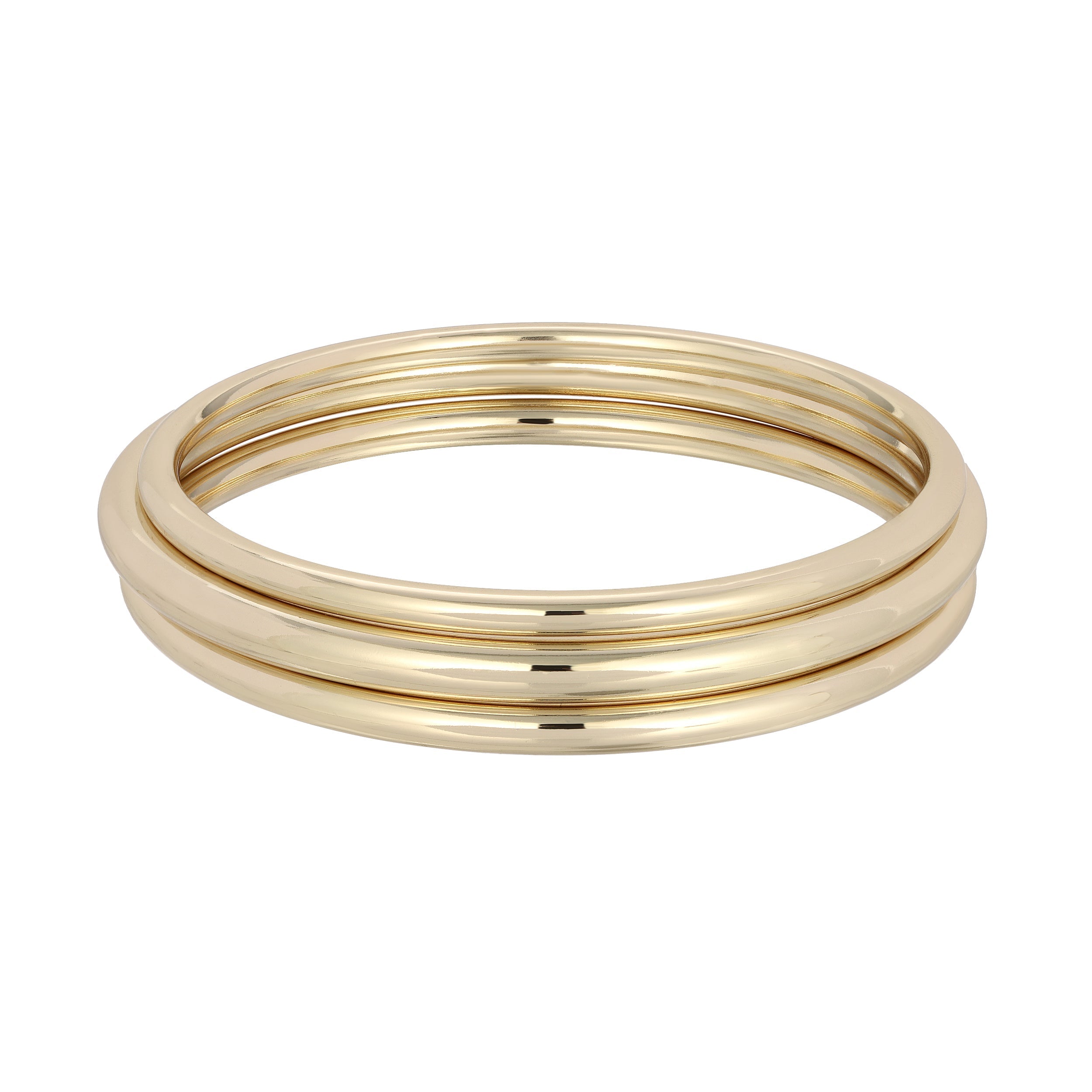 eklexic Round Classic Bangle by eklexic