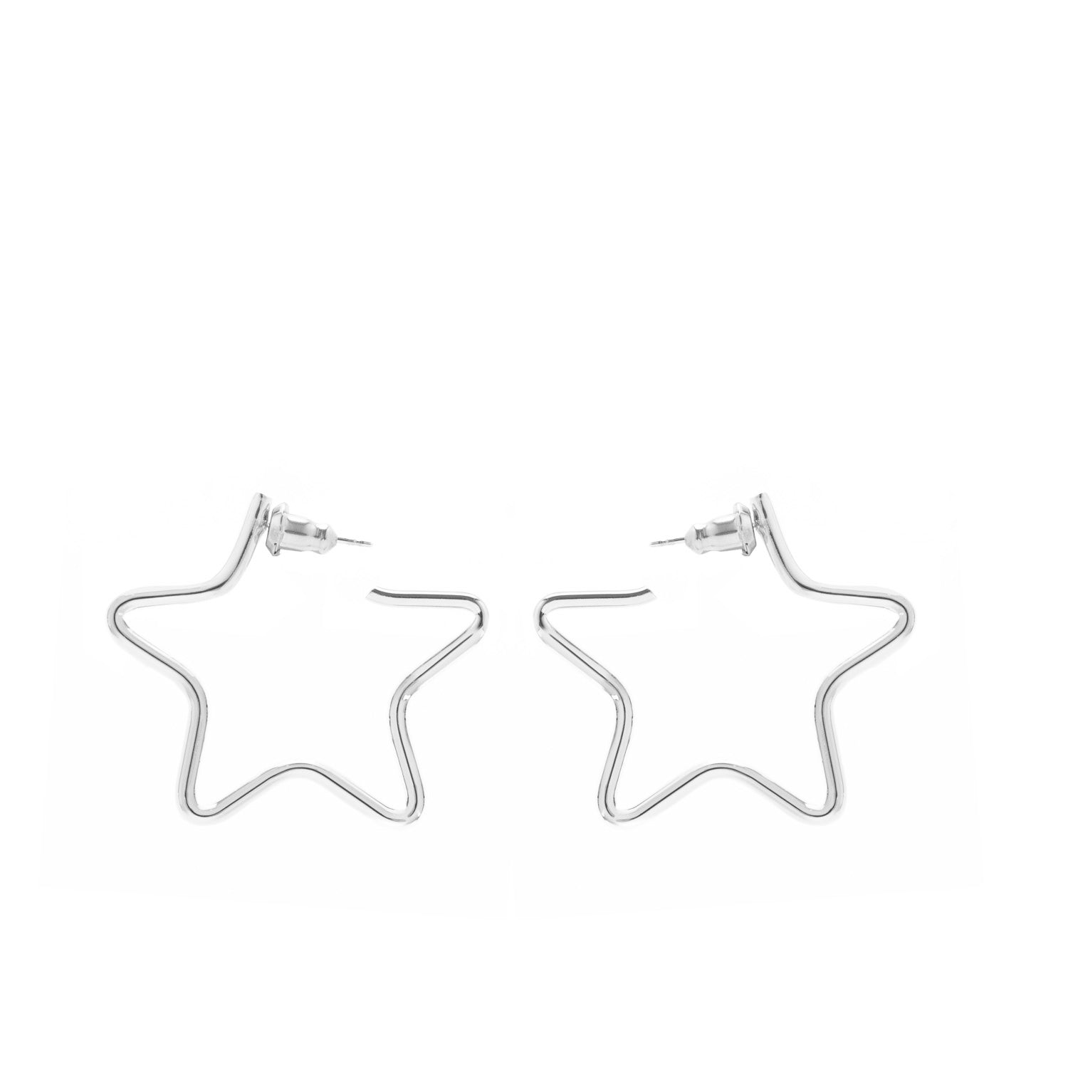 eklexic Small Full Star Earrings by eklexic