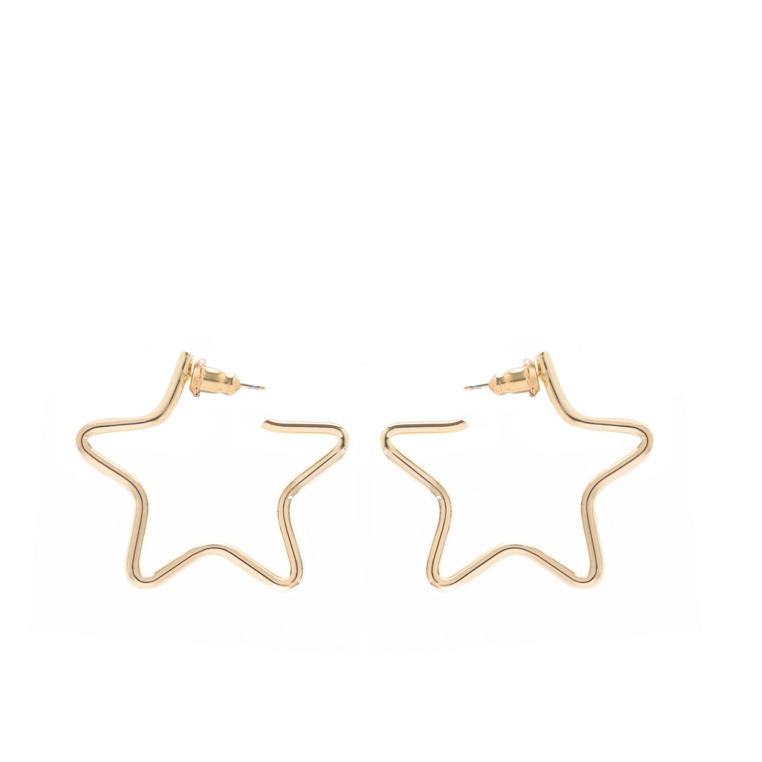 eklexic Small Full Star Earrings by eklexic