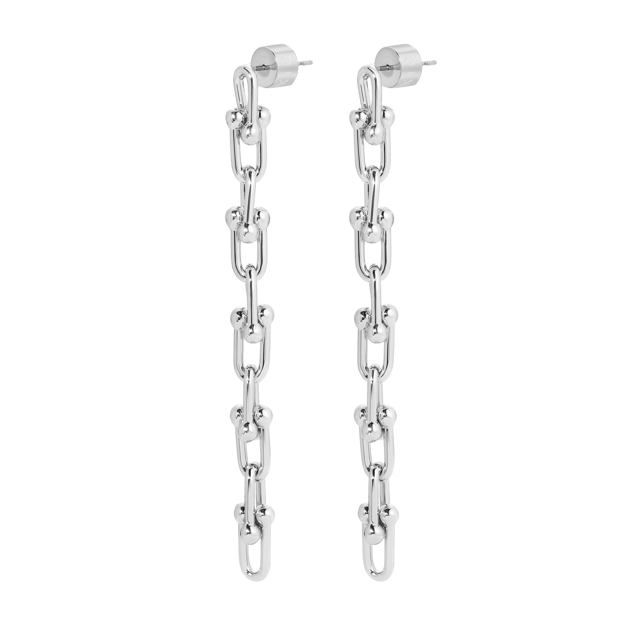eklexic Small Margaux 10 Link Drop Earrings by eklexic