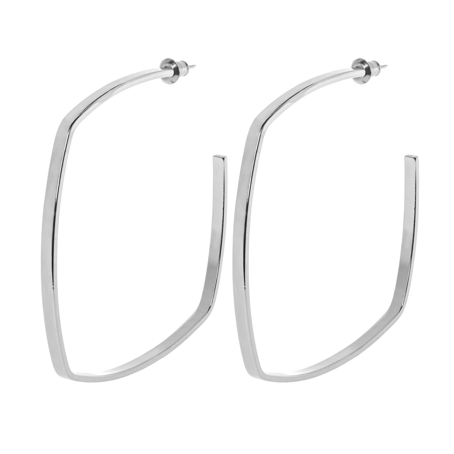 eklexic Square Shaped Hoops by eklexic