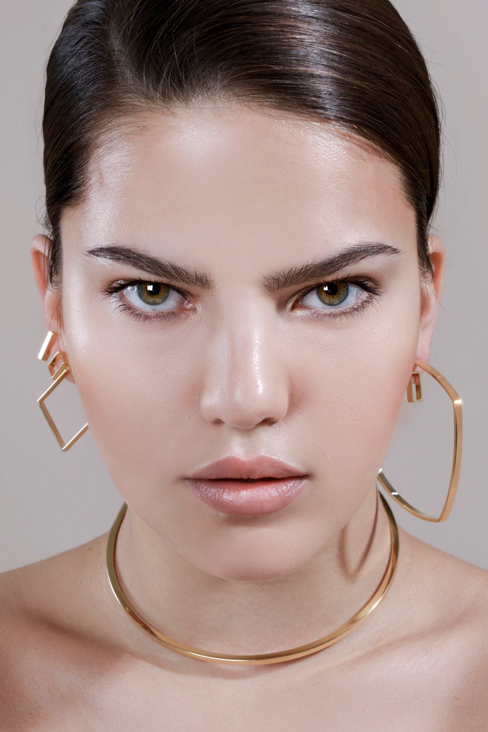 eklexic Square Shaped Hoops by eklexic