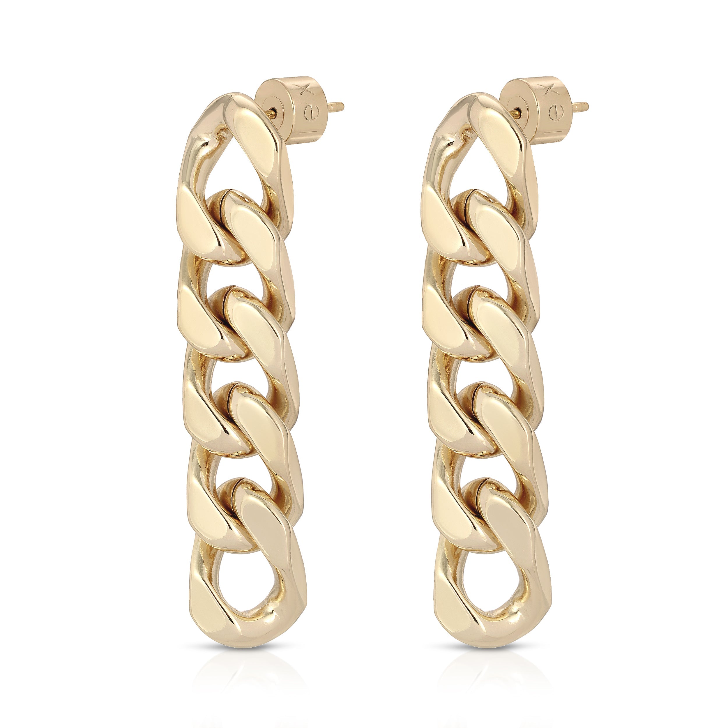 eklexic Taraji 5 Link Drop Earrings by eklexic