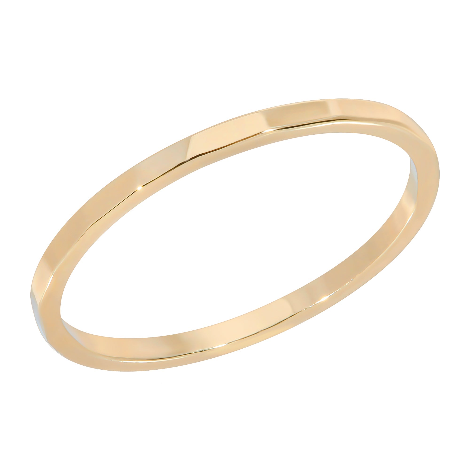 eklexic Thin Hammered Ring by eklexic