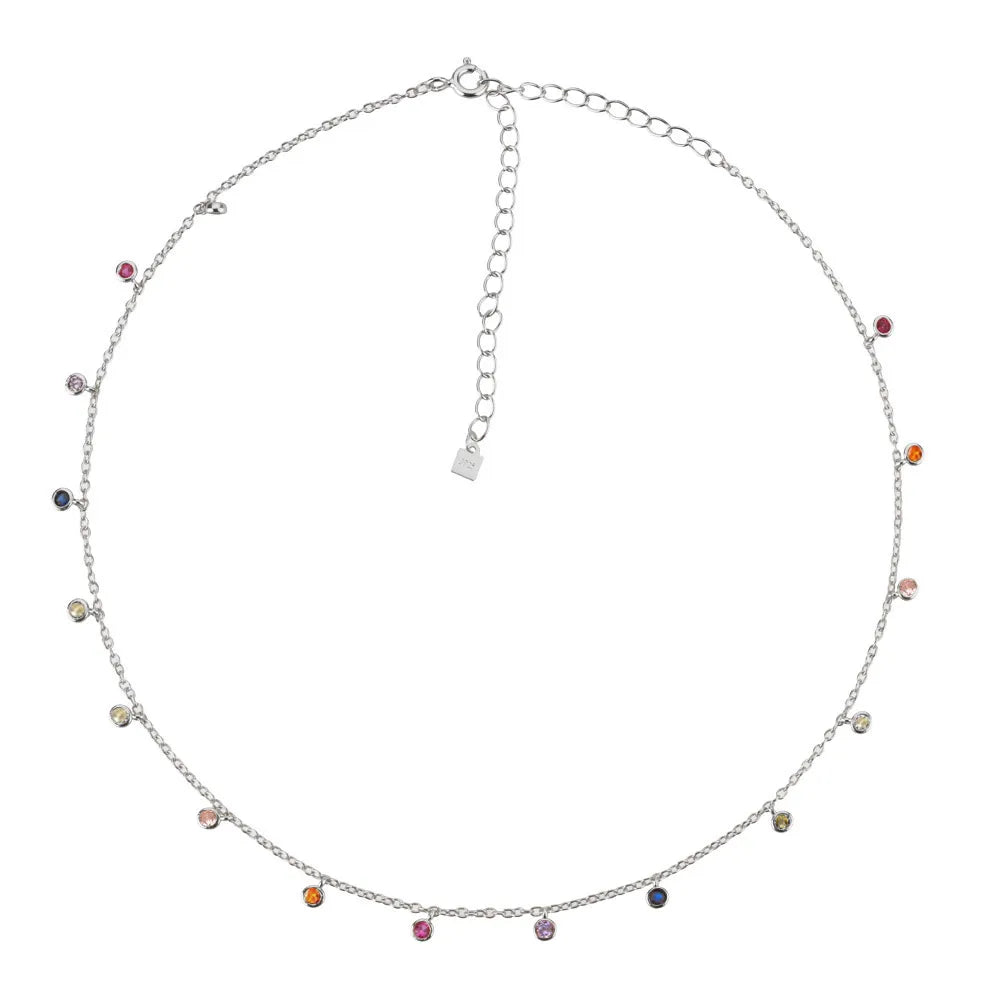 Marigold Shadows accessories Daween Rainbow Stone Necklace
