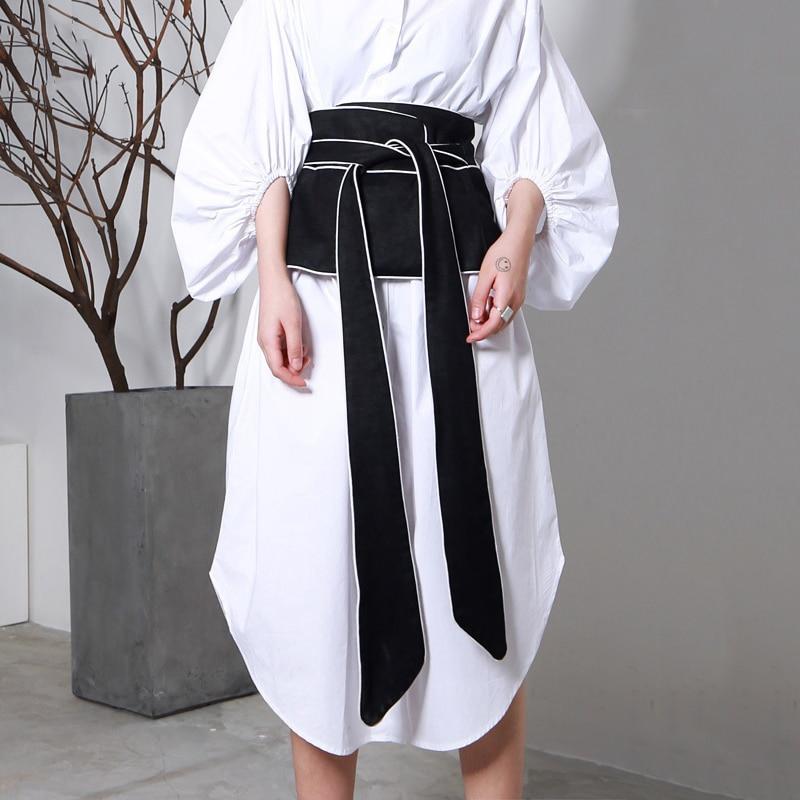 Marigold Shadows accessories Hisoki Long Bow Bandage Belt