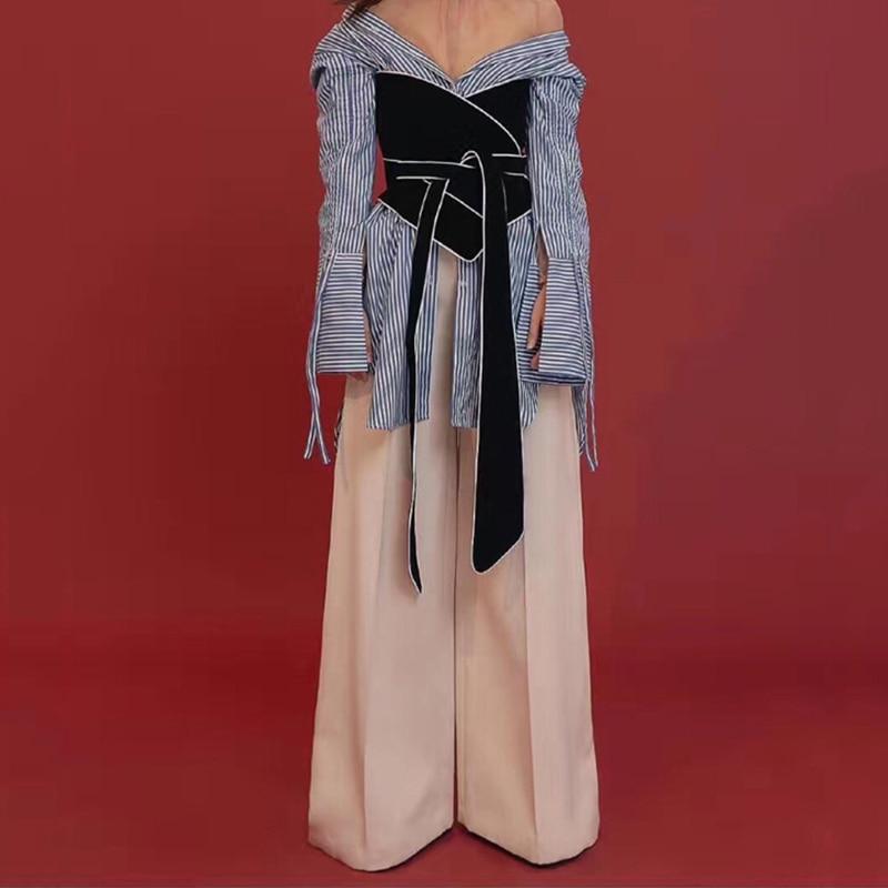 Marigold Shadows accessories Hisoki Long Bow Bandage Belt