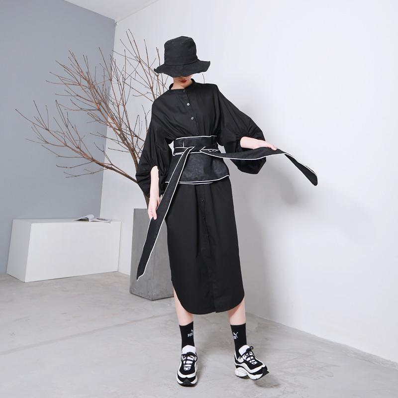 Marigold Shadows accessories Hisoki Long Bow Bandage Belt