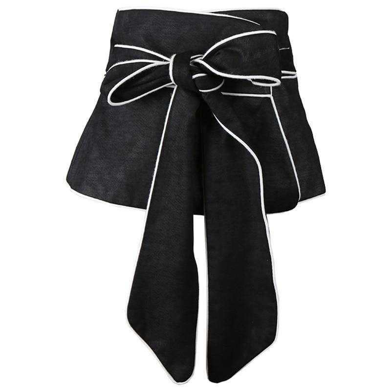 Marigold Shadows accessories Hisoki Long Bow Bandage Belt