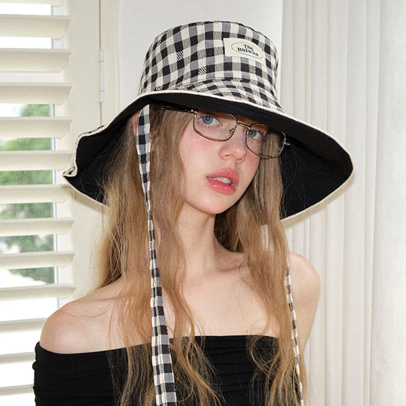 Marigold Shadows Accessories Marcillena Reversible Bucket Hat