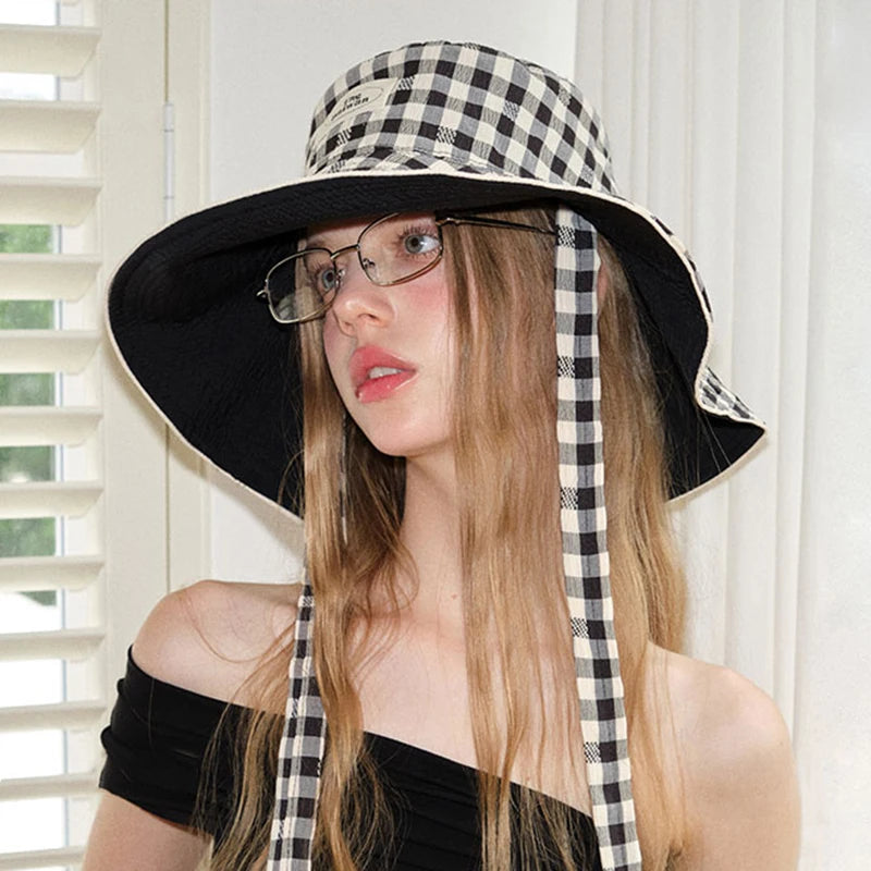 Marigold Shadows Accessories Marcillena Reversible Bucket Hat