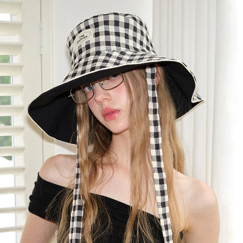 Marigold Shadows Accessories Marcillena Reversible Bucket Hat