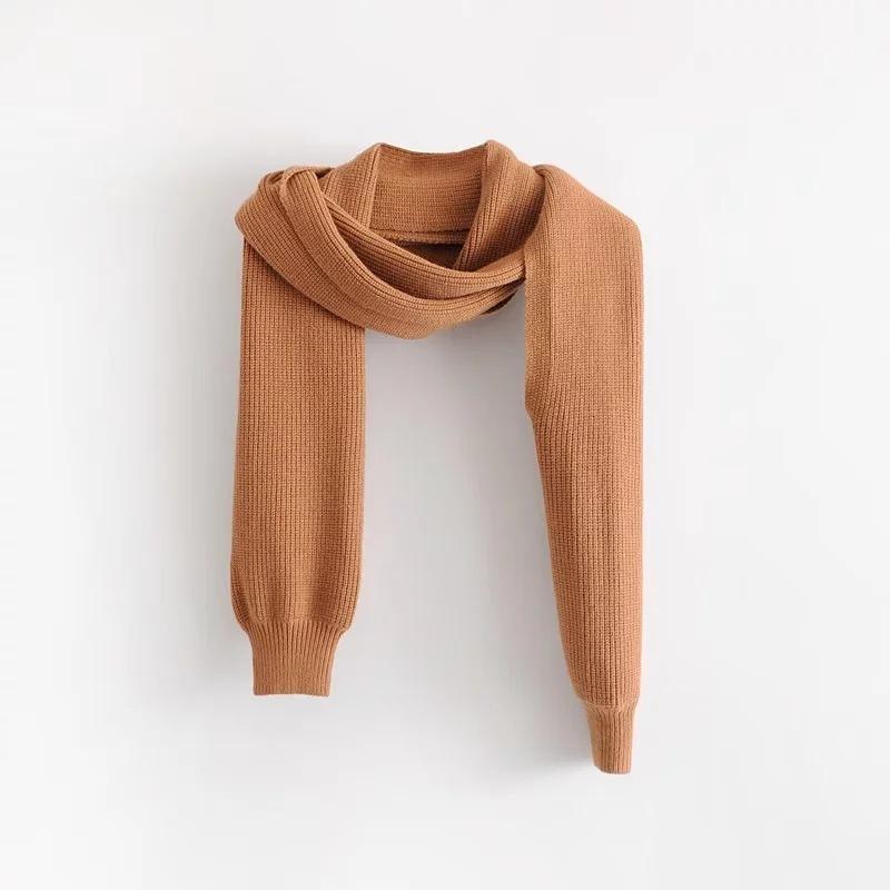 Marigold Shadows accessories Nayth Sleeve Scarf - Camel