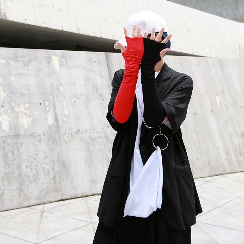 Marigold Shadows accessories Zuriel Fingerless Gloves - Multicolor Cloth