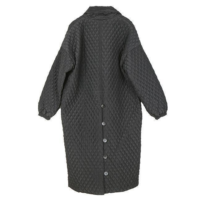 Marigold Shadows coats Alver Button Back Quilted Coat