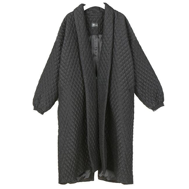 Marigold Shadows coats Alver Button Back Quilted Coat