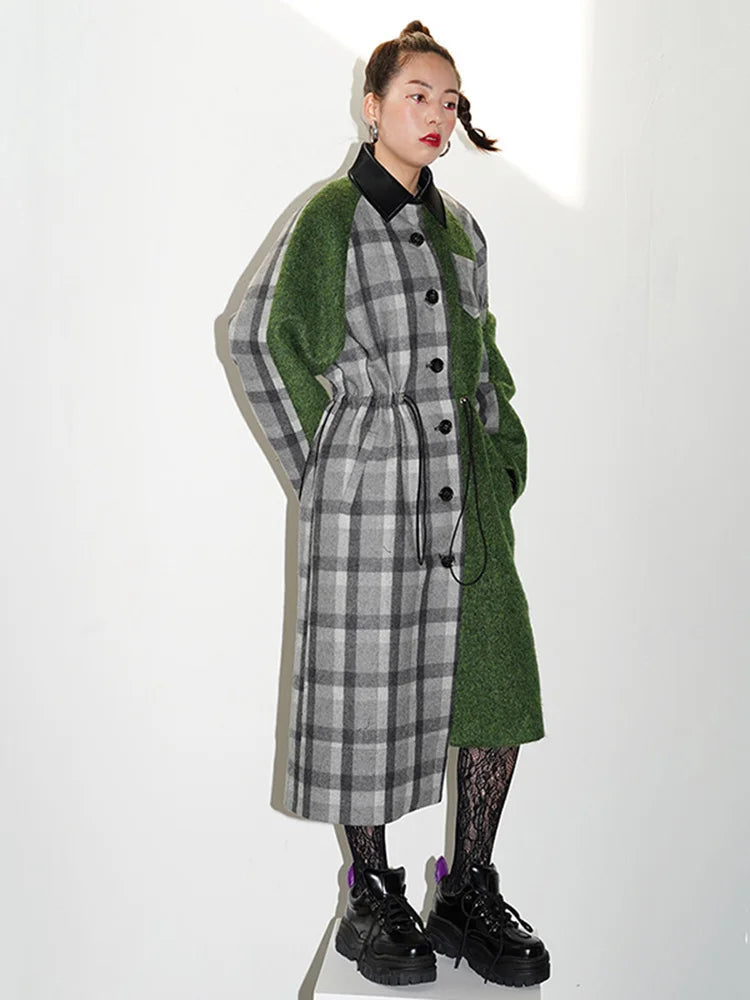 Marigold Shadows Coats Kuchana Asymmetric Cape Coat