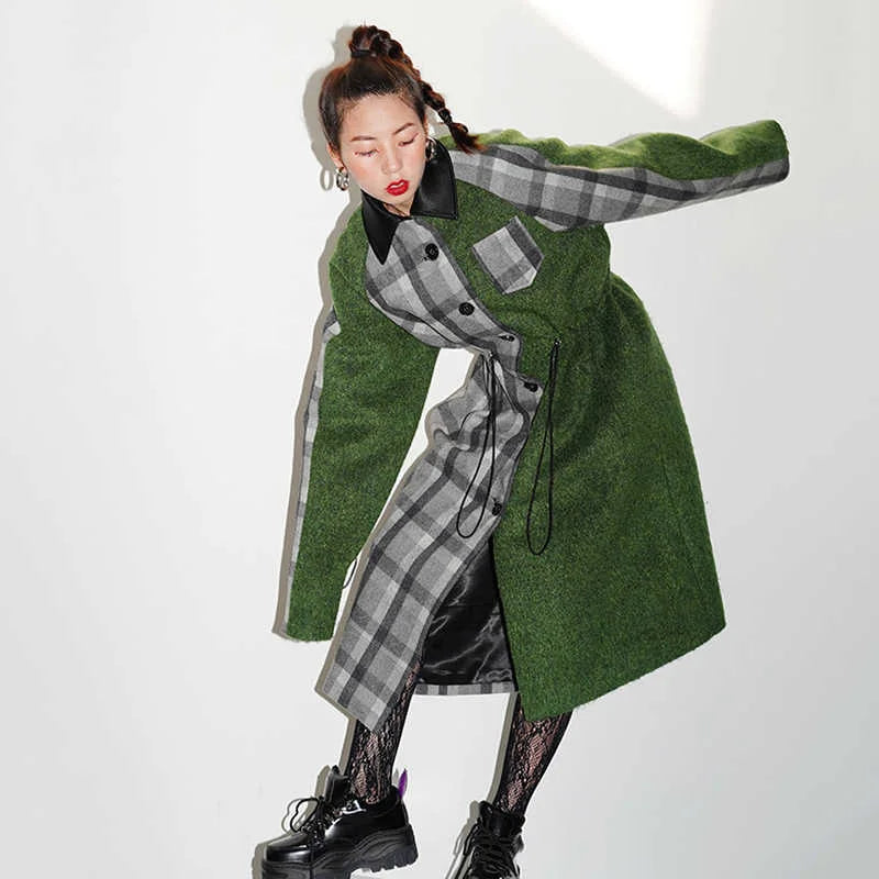 Marigold Shadows Coats Kuchana Asymmetric Cape Coat