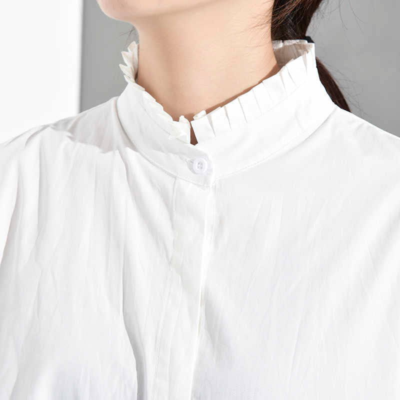 Marigold Shadows Dress Akihiko Long Sleeve Irregular Shirt Dress