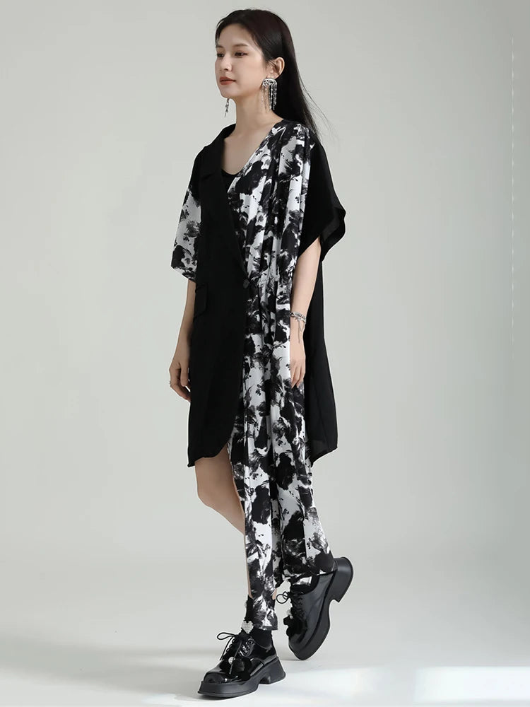Marigold Shadows Dresses Destina Asymmetrical Dress