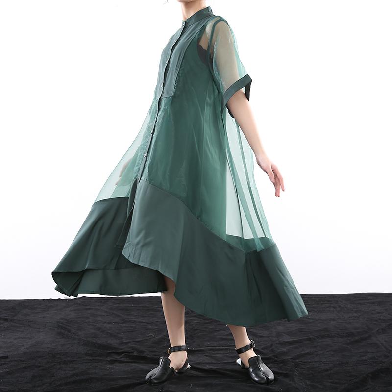 Marigold Shadows dresses Koharu Irregular Shirt Dress