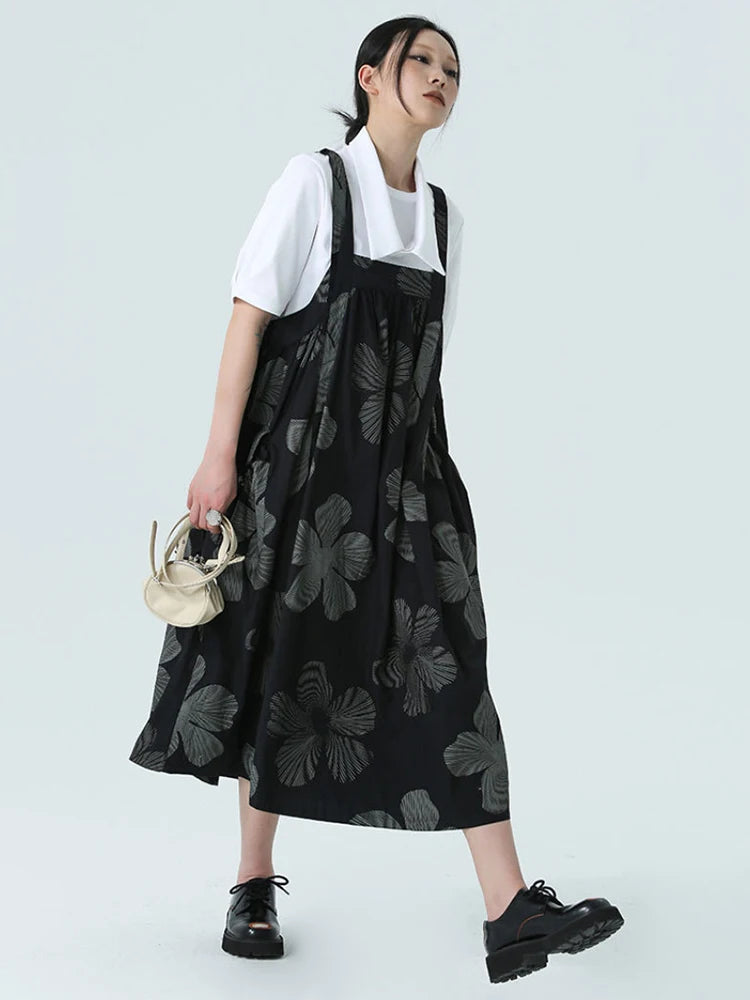 Marigold Shadows Dresses Pallazza Overall Dress