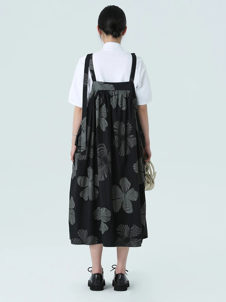 Marigold Shadows Dresses Pallazza Overall Dress