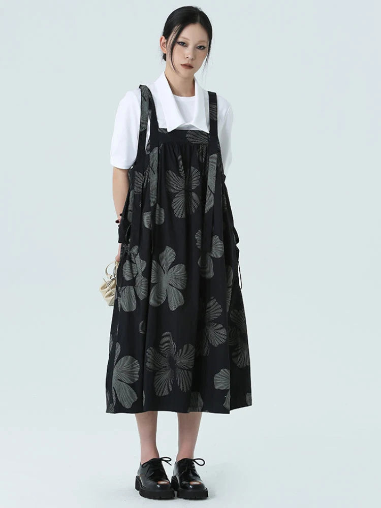 Marigold Shadows Dresses Pallazza Overall Dress