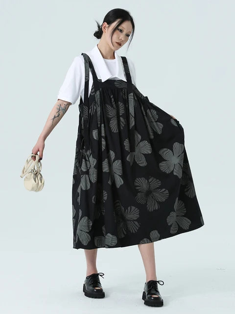 Marigold Shadows Dresses Pallazza Overall Dress