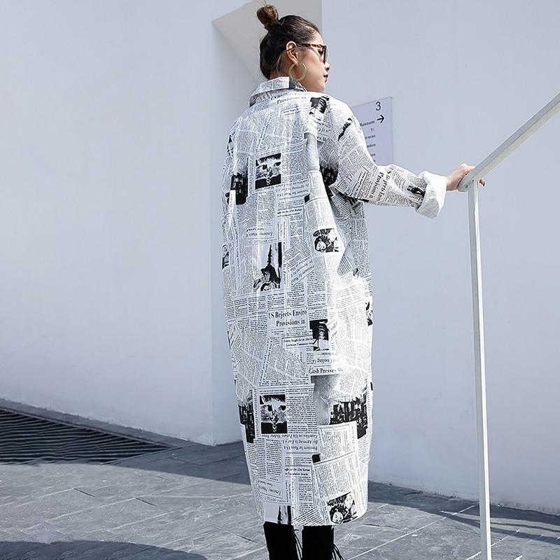 Marigold Shadows Dresses Toriko Newspaper Print Shirt Dress