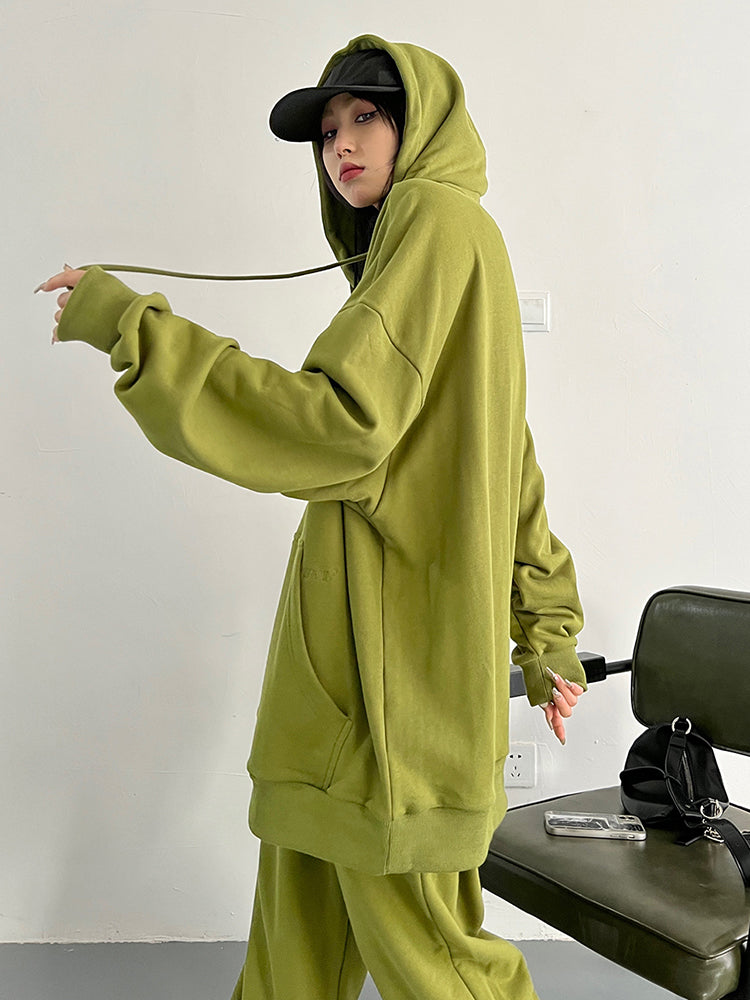 Marigold Shadows Hoodies & Sweatshirts Arisu Oversized Sweatsuit Jacket