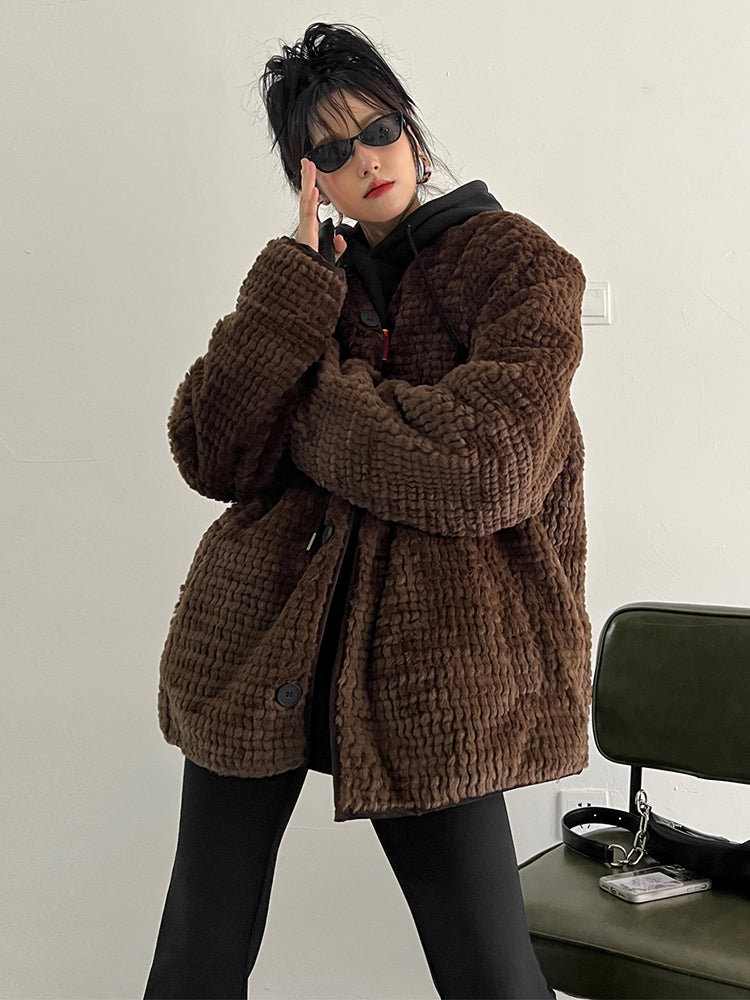 Marigold Shadows jackets Akihiko Oversized Cozy Jacket
