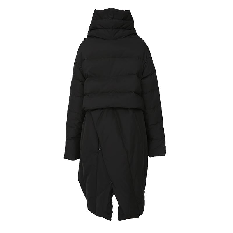 Marigold Shadows jackets Manzo Irregular Loose Puff Jacket