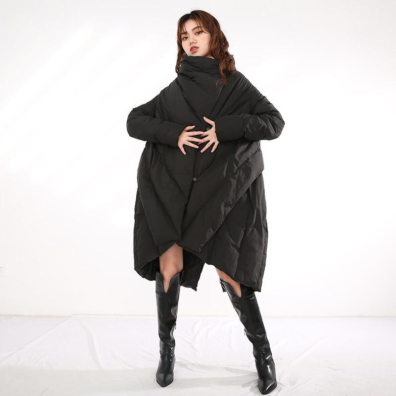 Marigold Shadows jackets Manzo Irregular Loose Puff Jacket