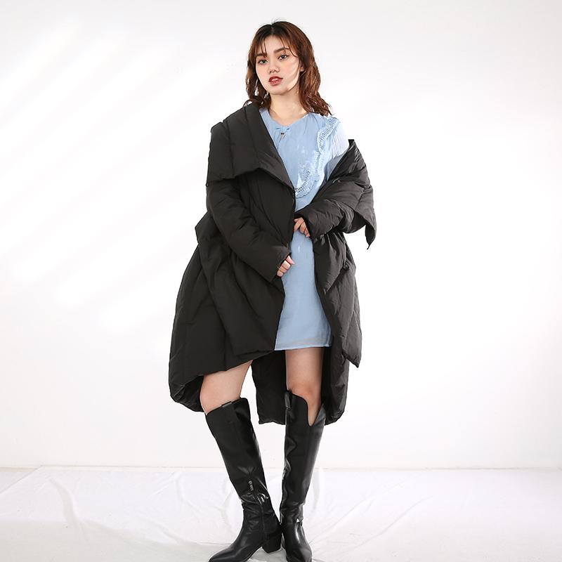 Marigold Shadows jackets Manzo Irregular Loose Puff Jacket